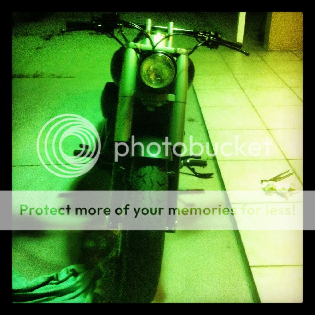 Bobber Parts Installed !!! Honda Shadow Phantom !! PICS =) Honda